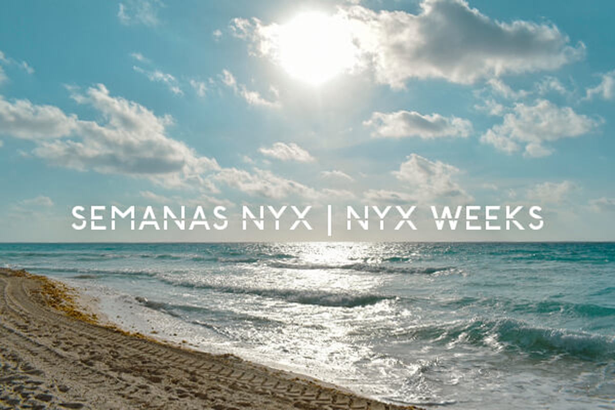 Nyx weeks NYX HOTEL CANCUN Cancun